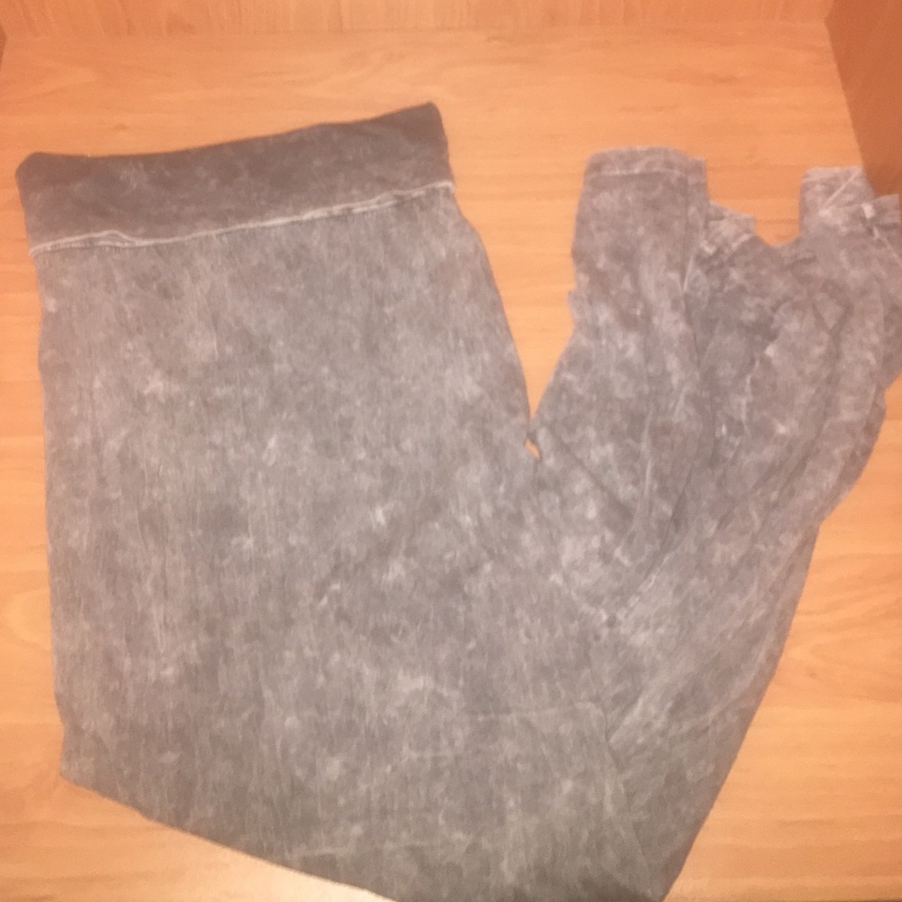 F21 AcidWash Maxi Long Skirt
